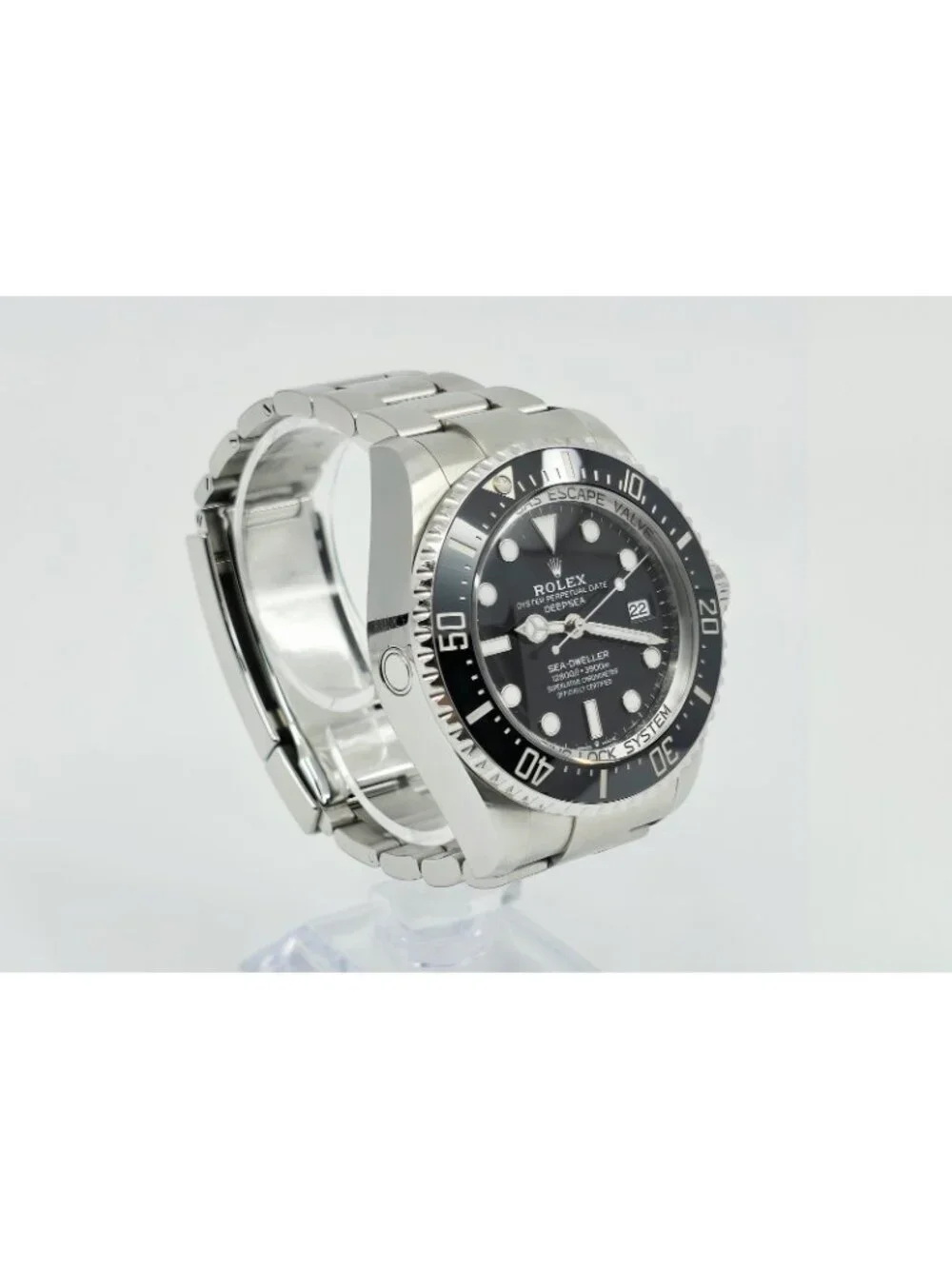 Rolex Sea Dweller Deepsea 44mm Black Dial Stainless Steel Automatic Watch 136660